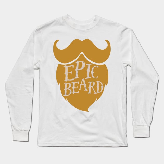 Epic Beard blonde Long Sleeve T-Shirt by SevenRoses